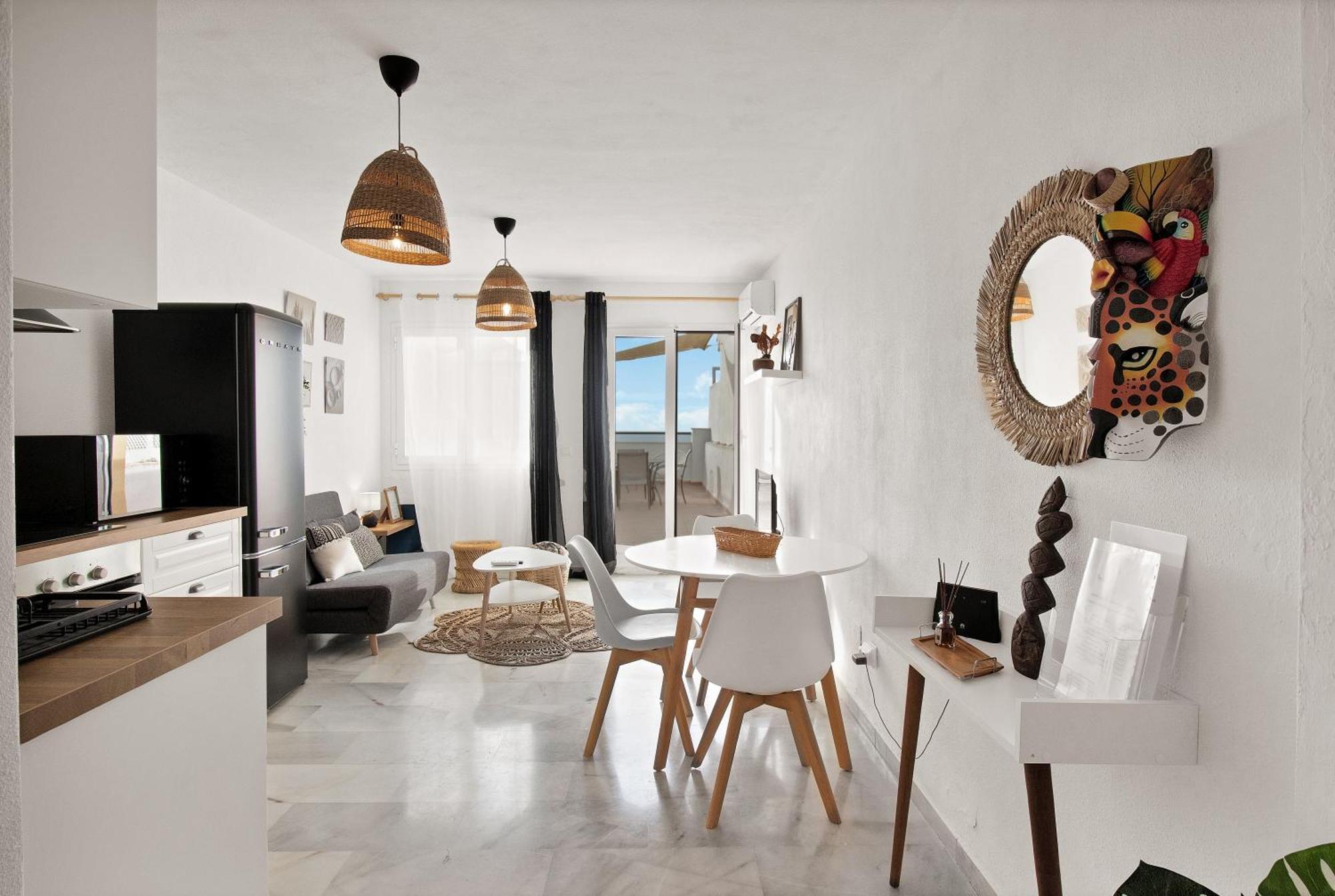 Appartamento Duplex Estilo Boho Con Increible Terraza Y Vistas Al Mar En Estepona - Las Abejeras 609 Esterno foto