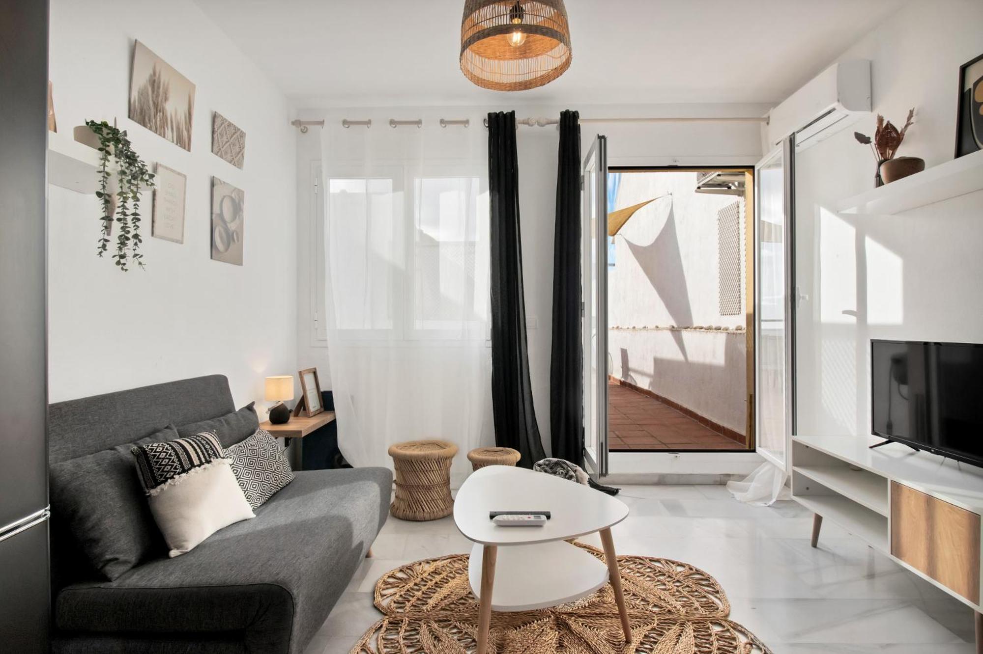 Appartamento Duplex Estilo Boho Con Increible Terraza Y Vistas Al Mar En Estepona - Las Abejeras 609 Esterno foto