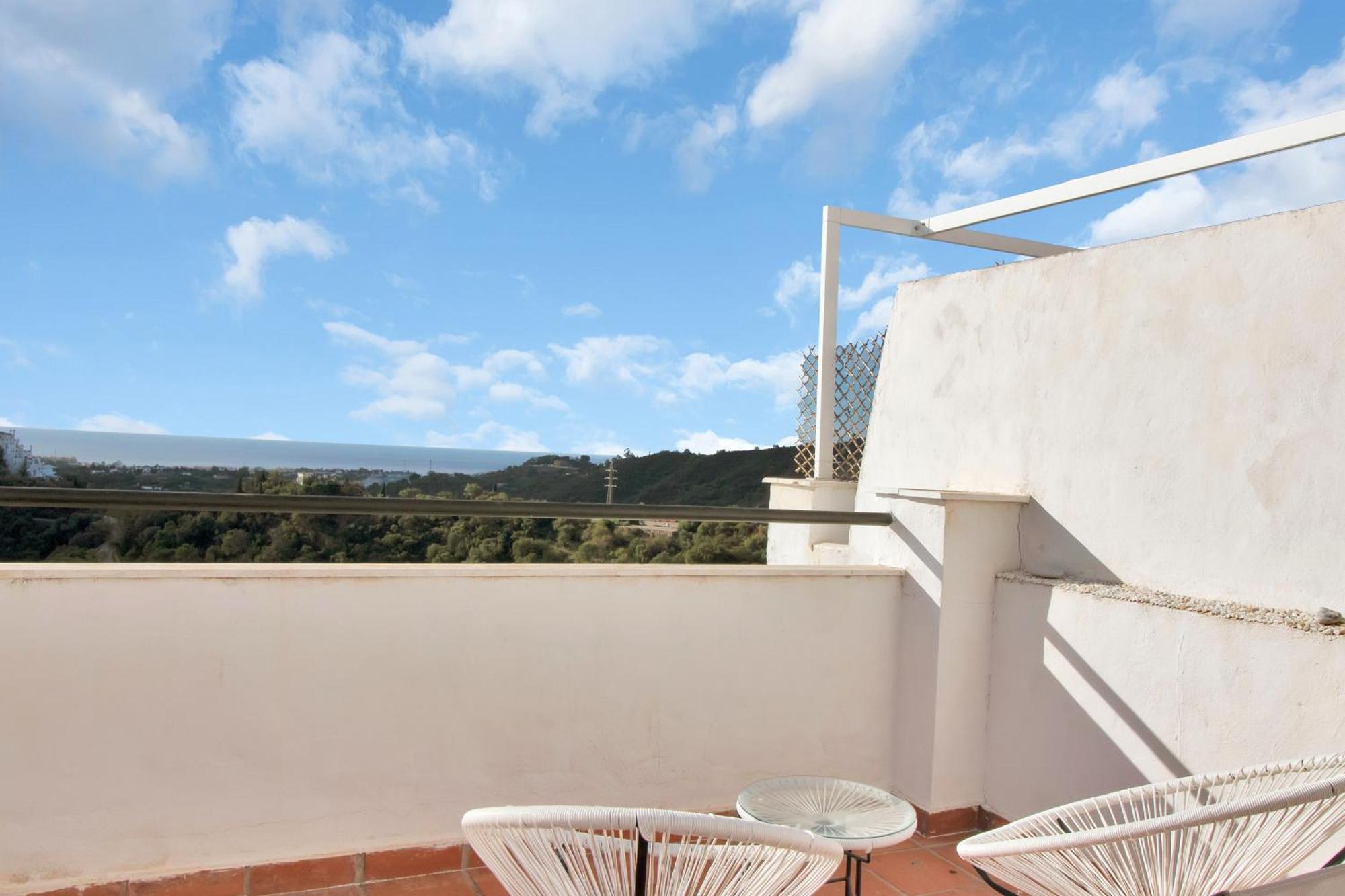 Appartamento Duplex Estilo Boho Con Increible Terraza Y Vistas Al Mar En Estepona - Las Abejeras 609 Esterno foto